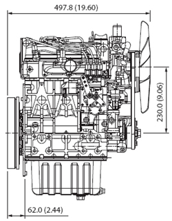 Silnik Kubota D1105-E3B