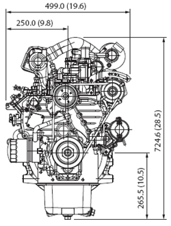 Silnik Kubota V2403-M-T-E3B