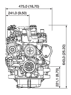 Silnik Kubota V2607-DI-E3B