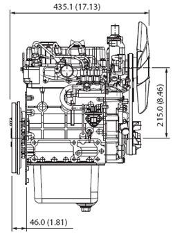 Silnik Kubota D722