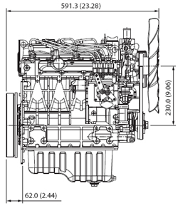 Silnik Kubota V1505-E3B