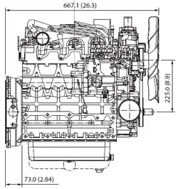 Silnik Kubota V2203-M-E3B