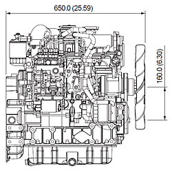 Silnik Kubota V2607-DI-T-E3B