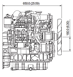Silnik Kubota V2607-DI-T-E3B Silnik Kubota V2607-DI-T-E3B