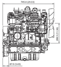 Silnik Kubota V3800DI-T-E3B