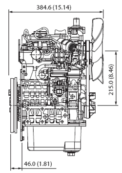 Silnik Kubota Z 602