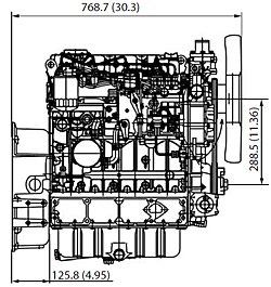 Silnik Kubota V3300 BG