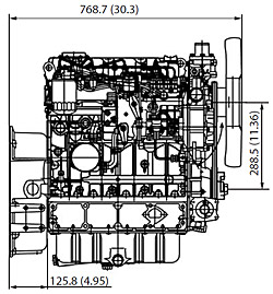 Silnik Kubota V3300 T BG