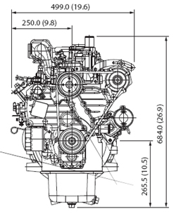 Silnik Kubota V2403-M-DI-E3B Silnik Kubota V2403-M-DI-E3B