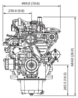 Silnik Kubota V2403-M-E3B
