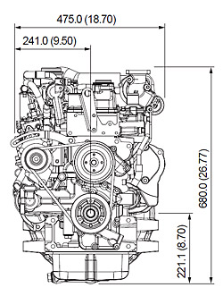 Silnik Kubota V2607-DI-T-E3B