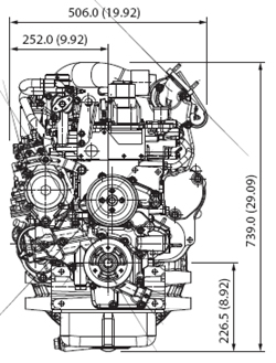 Silnik Kubota V3307-DI-T-E3B Silnik Kubota V3307-DI-T-E3B